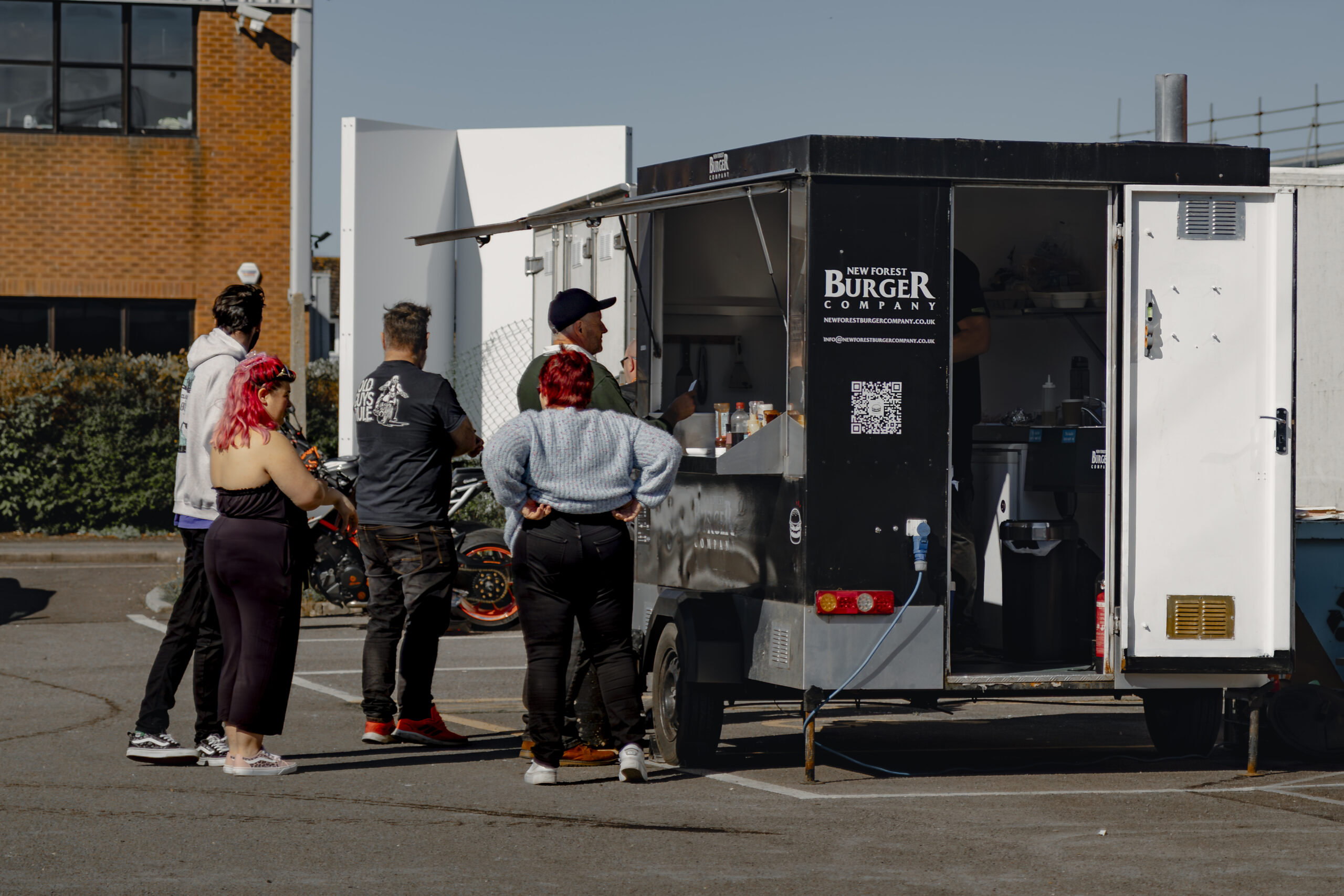 New Forest Burger Company at Car Show